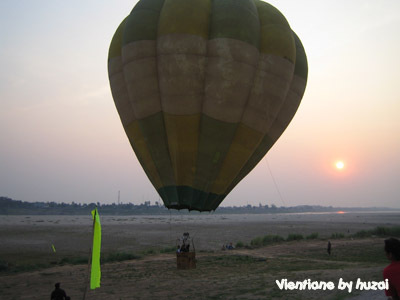 Hot Air Ballon, Vientiane