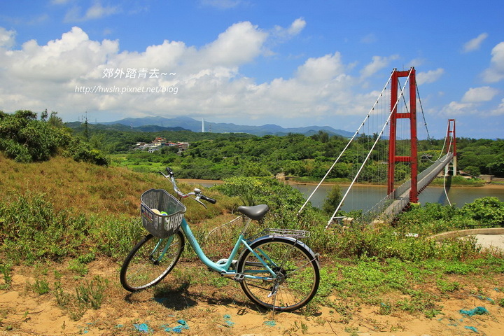 龍門鹽寮自行車道,龍門吊橋,福隆海水浴場,雙溪河口,舊草嶺環狀線,濱海自行車道,澳底,新北,福隆,單車,東北角