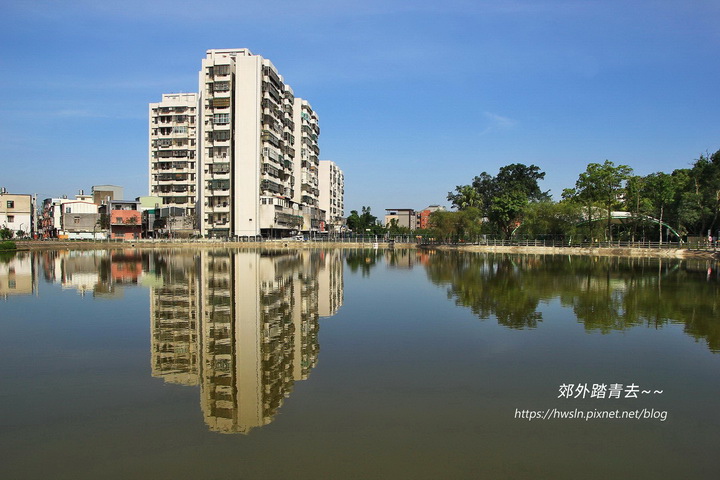 桃園,平鎮,社子陂塘公園,流蘇步道,車站,桃園景點