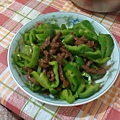 青椒牛肉絲