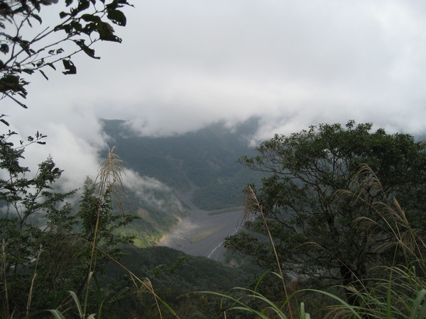 上太平山途中亂照