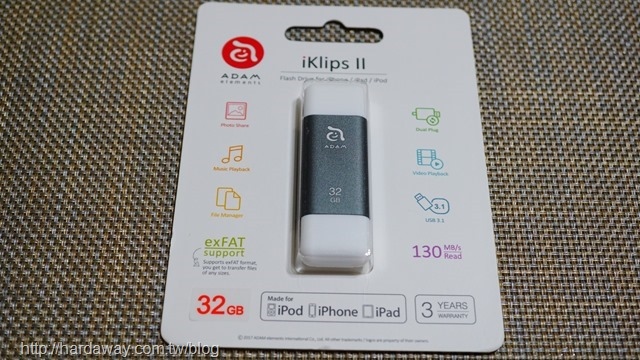 亞果元素iKlips II極速多媒體行動碟