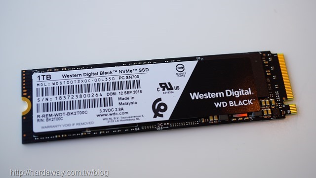 WD Black NVMe SSD