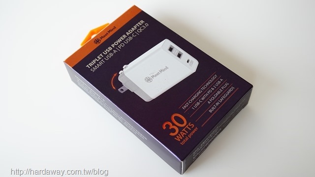 MeetMind TRIPLET USB POWER ADAPTER電源充電器