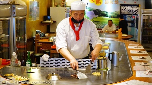 雙鶴鐵板燒餐點