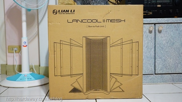 聯力LANCOOL II MESH ARGB玻璃透側機殼