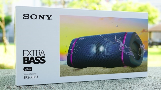 Sony可攜式藍牙喇叭SRS-XB33