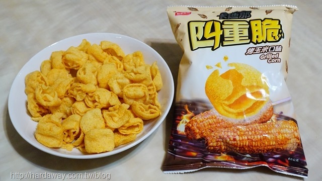 聯華食品卡廸那四重脆烤玉米口味