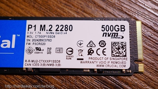 Micron Crucial PCIe SSD