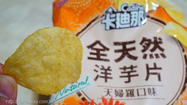 聯華食品卡廸那全天然洋芋片天婦羅口味