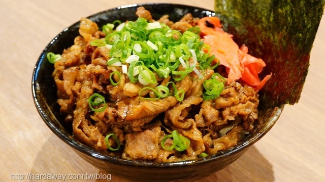 牛丁次郎坊炙燒安格斯黑牛後腹肉丼