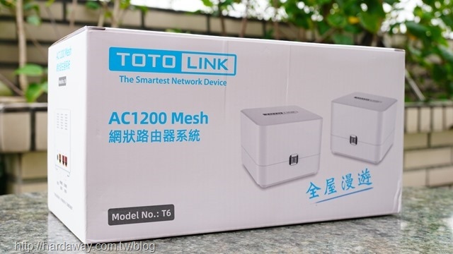 TOTOLINK T6 AC1200 Mesh網狀路由器系統