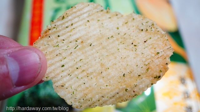 卡廸那波浪洋芋片和風海苔山葵口味