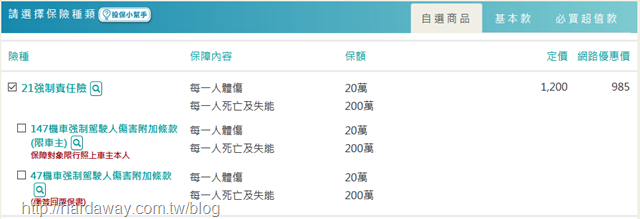 新安東京海上產險電動機車強制險