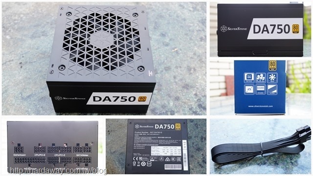 銀欣DA750 Gold 750W 80 PLUS金牌認證全模組ATX電源