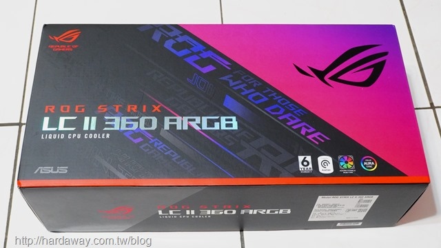 ASUS ROG STRIX LC II 360 ARGB CPU水冷散熱器