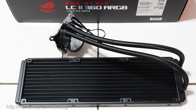 ASUS ROG STRIX LC II 360 ARGB CPU水冷散熱器