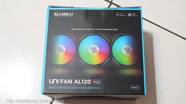 聯力UNI FAN AL120 ARGB積木風扇