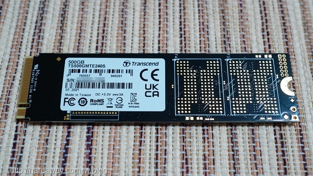 創見MTE240S NVMe PCIe SSD