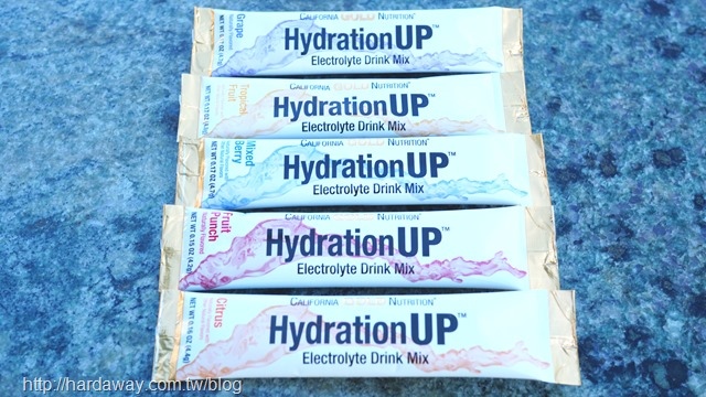 California Gold Nutrition HydrationUP電解質飲品混合物