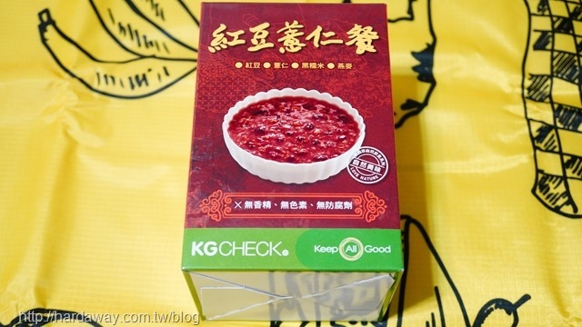 KGCHECK紅豆薏仁餐