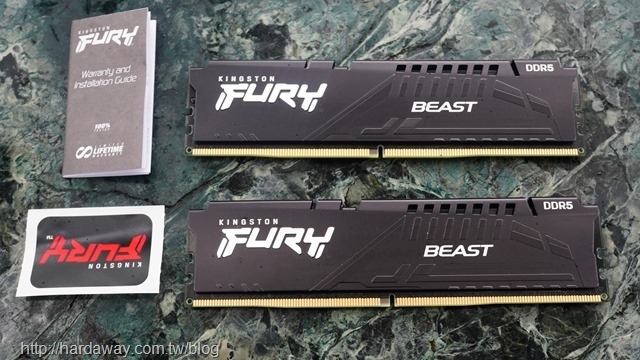 Kingston FURY Beast DDR5記憶體