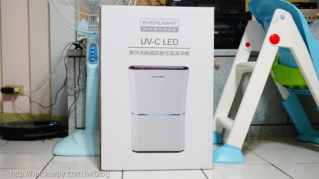 億光EVERLIGHT UV-C LED紫外光除菌抗敏空氣清淨機