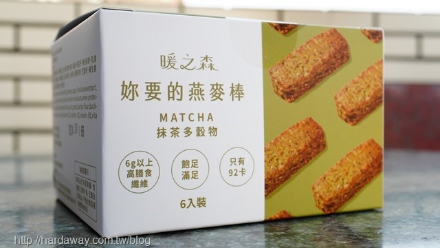 暖之森妳要的燕麥棒抹茶多穀物