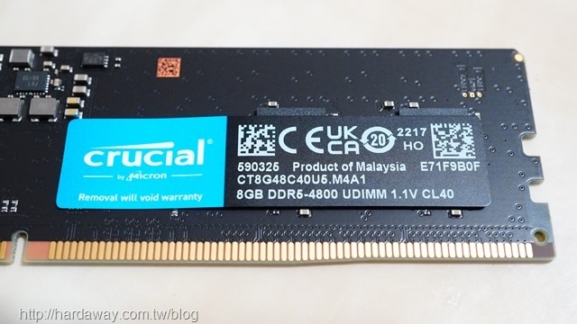 美光科技Crucial DDR5記憶體