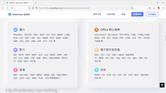 Tenorshare 4DDiG資料救援軟體