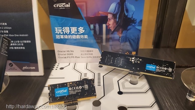 美光科技Crucial DDR5記憶體