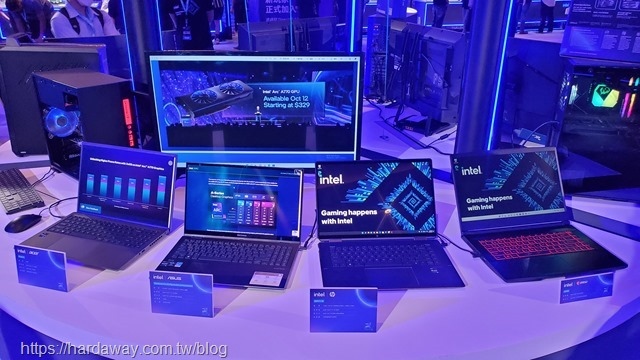 內建Intel ARC顯示晶片筆電