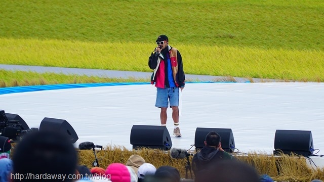 池上秋收稻穗藝術節張震嶽