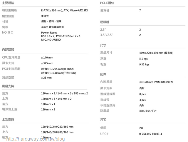 安鈦克Antec P20C機殼規格