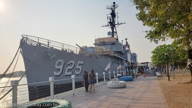 安平定情碼頭德陽艦園區