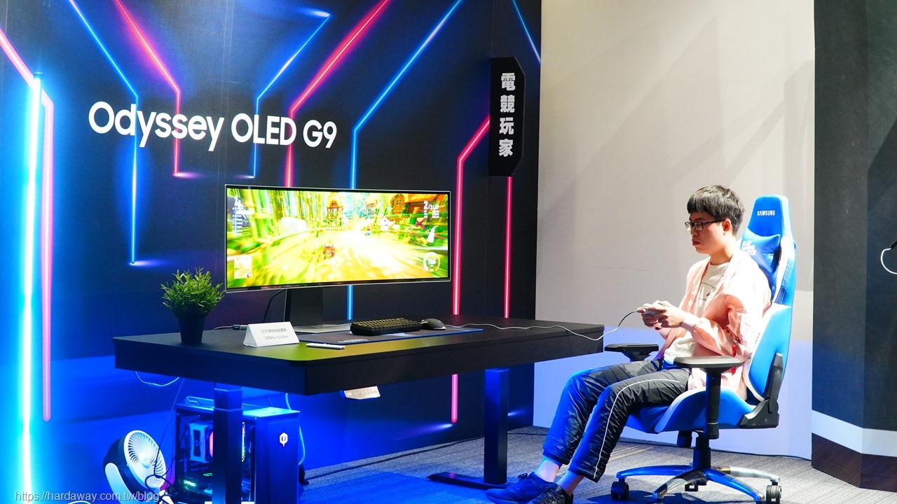 三星Samsung Odyssey OLED G9曲面電競螢幕