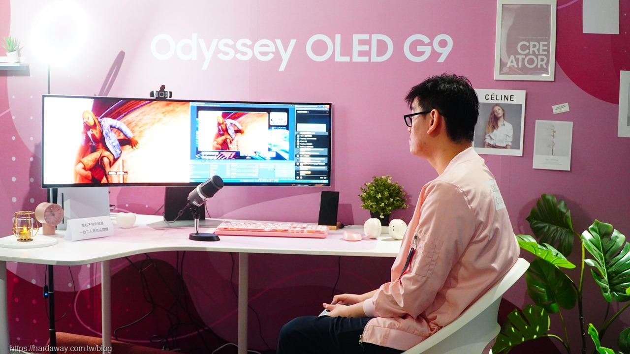 Samsung Odyssey OLED G9曲面電競螢幕