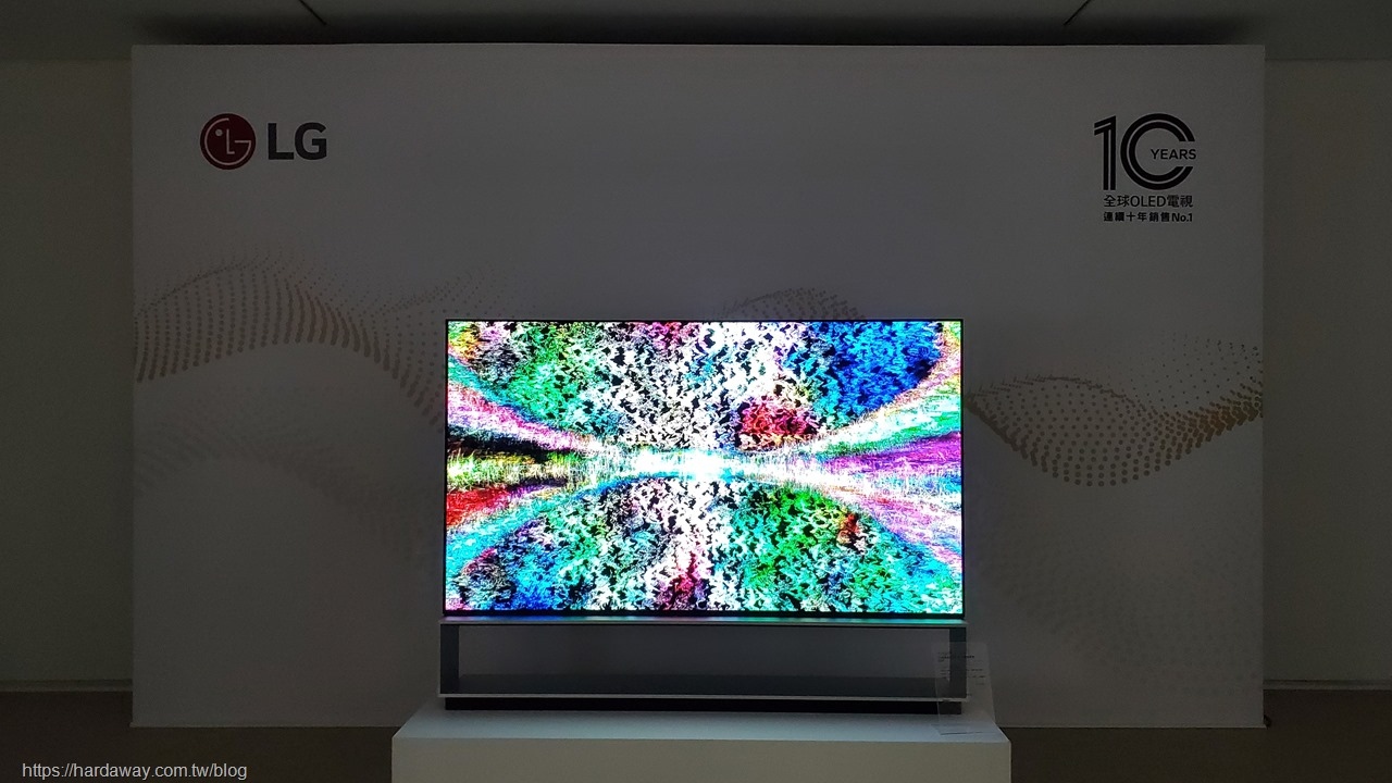 大未來林舍畫廊LG OLED evo智慧電視發表會