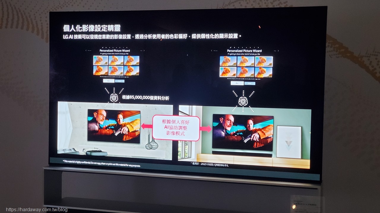 大未來林舍畫廊LG OLED evo智慧電視發表會