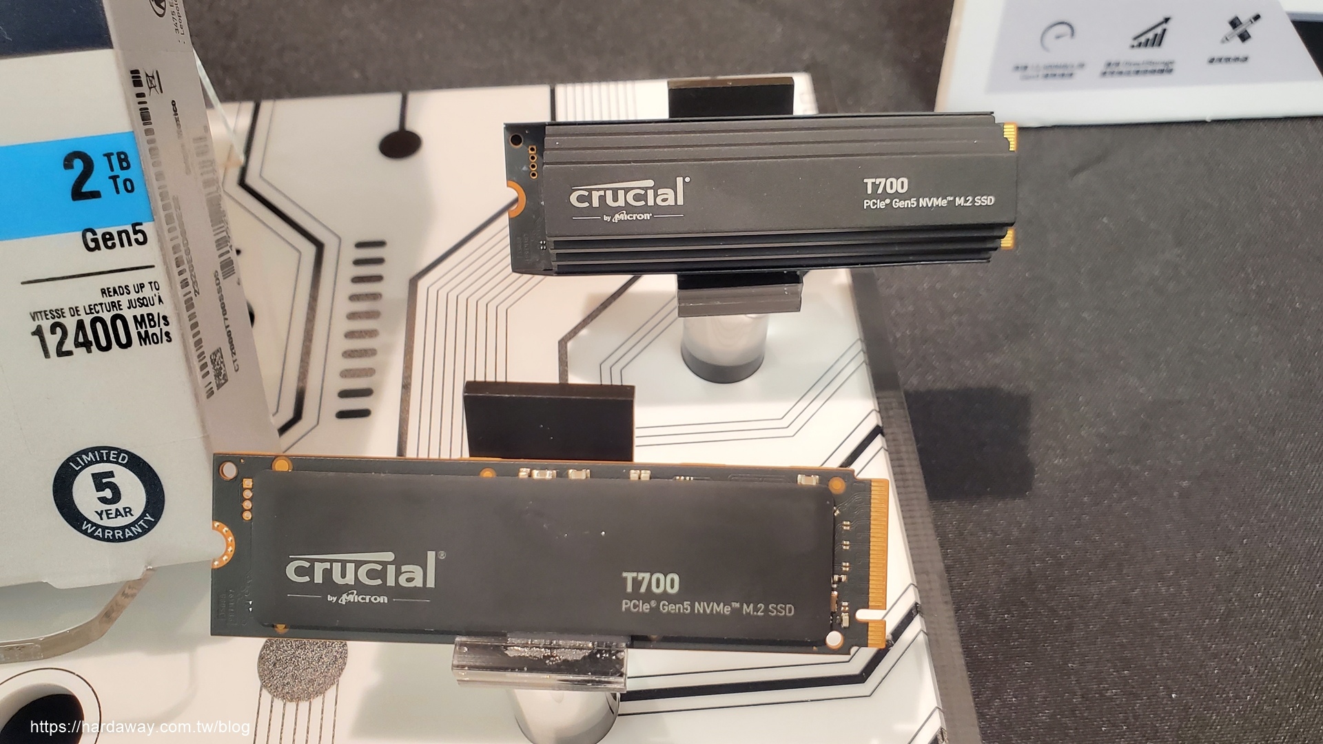 美光Micron Crucial T700 PCle Gen5 NVMe M.2 SSD