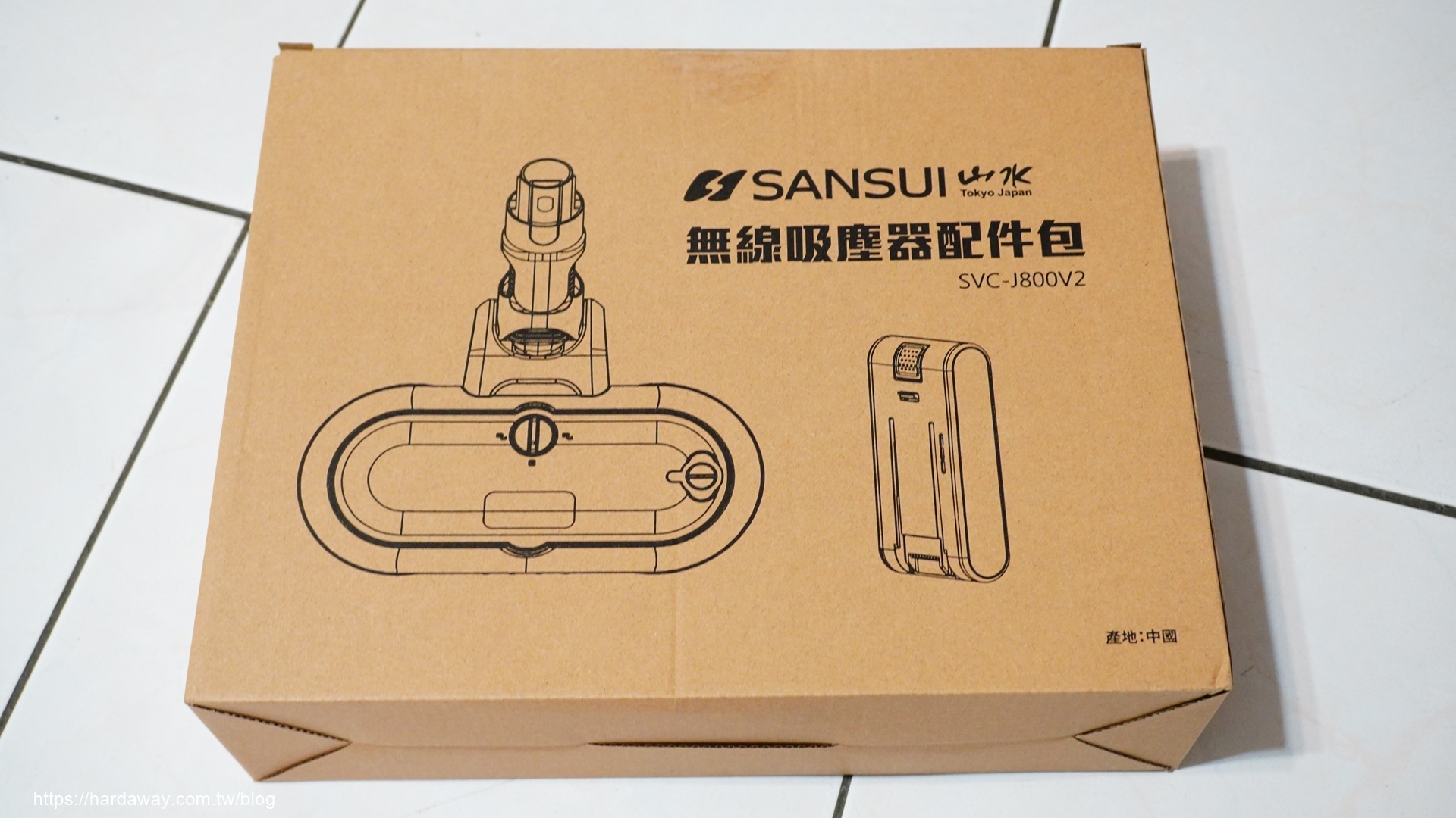 SANSUI山水智能偵測濕拖無線吸塵器SVC-J800