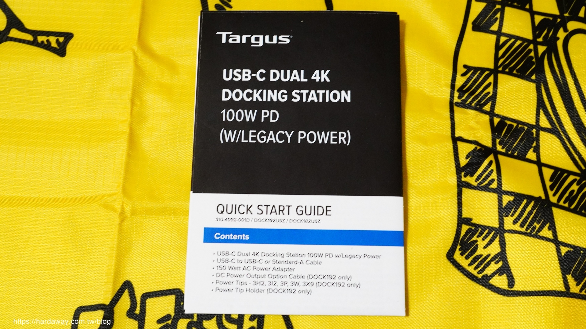 Targus泰格斯USB-C DV 4K 100W多功能擴充埠