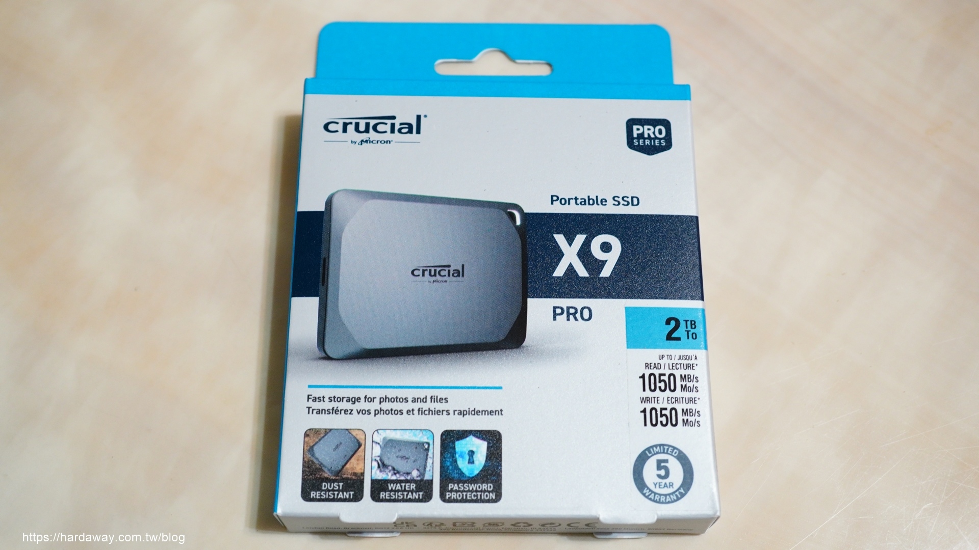 美光Micron Crucial X9 Pro SSD行動硬碟