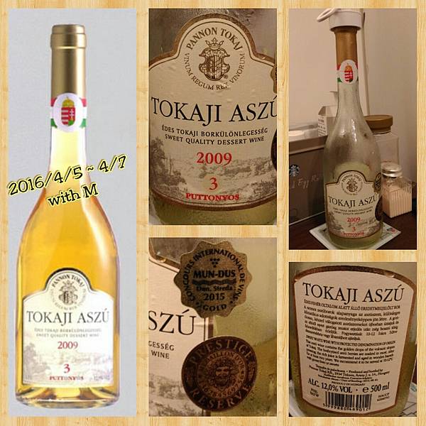 Tokaji Aszú 3 Puttonyos 2009