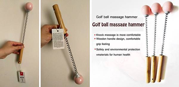 Golf Ball Massage Hammer