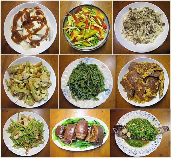 2010.8.8 父親節晚餐菜色
