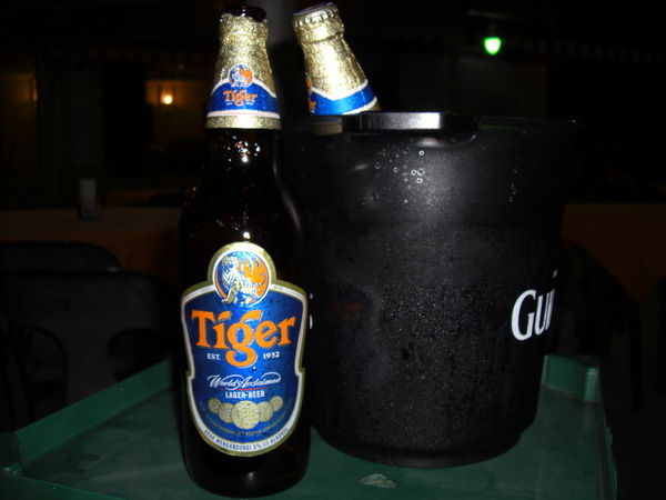 檳城當地的啤酒(Tiger)