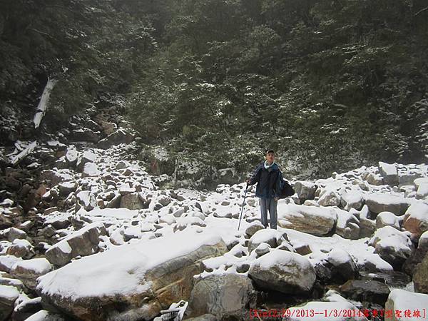 [台灣高山美景系列(一)] 我與父親的雪季Y型聖稜線篇(12