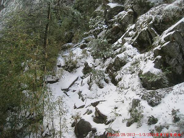 [台灣高山美景系列(一)] 我與父親的雪季Y型聖稜線篇(12