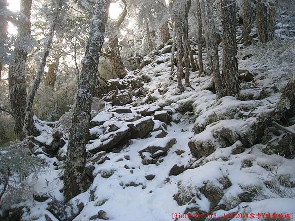 [台灣高山美景系列(一)] 我與父親的雪季Y型聖稜線篇(12